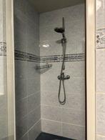 Douchecabine met Glazen Deur, Ophalen, Gebruikt, Met douche