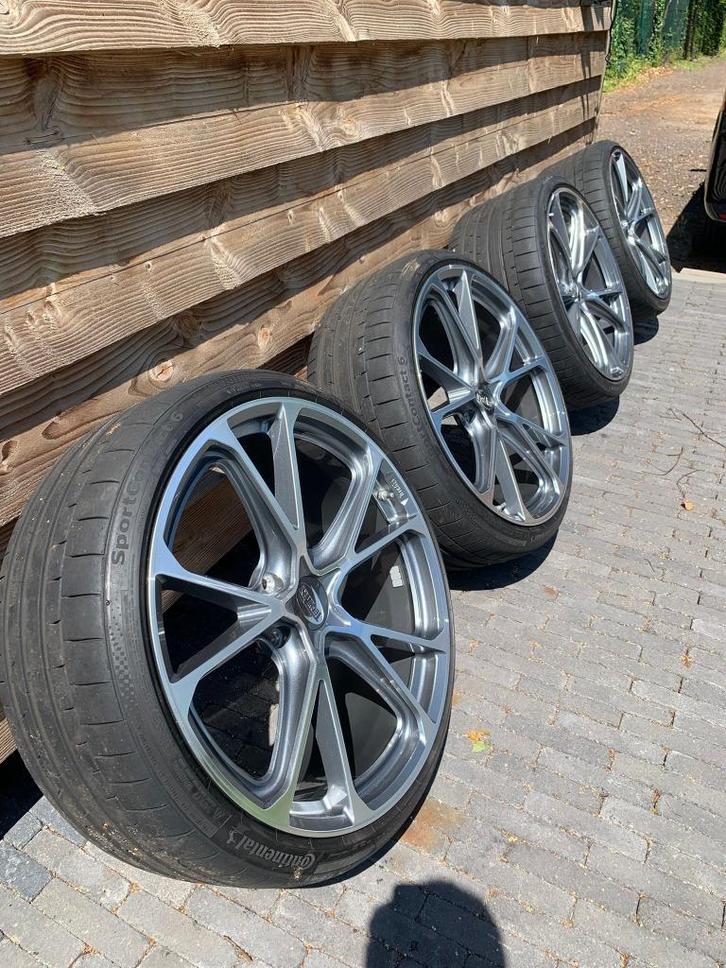 TECHART Formula VI 22 inch velgen – Porsche | Bi-Color Grey, Auto-onderdelen, Banden en Velgen, Banden en Velgen, Zomerbanden