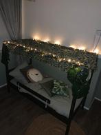 Peuter/kleuter bed ikea incl. Smastad bureau en gordijnen, Huis en Inrichting, Ophalen, Zo goed als nieuw, Jungle, Overige maten