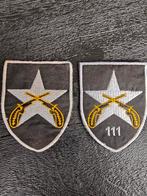 USAF 111th ATTACK WING - Patch - 12th SPS - Security Police, Verzamelen, Ophalen of Verzenden, Landmacht, Amerika, Embleem of Badge