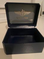 Breitling Horloge Verpakking - Blauw Leder, Ophalen of Verzenden, Gebruikt, Overige materialen, Minder dan 50 cm