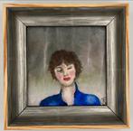 Portret vrouw Carmen met lijst, Ophalen of Verzenden