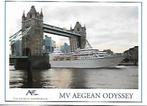 mv. AEGEAN ODESSEY (Aegean Expierence) Gr., Ophalen of Verzenden, Nieuw, Motorboot, Kaart, Foto of Prent