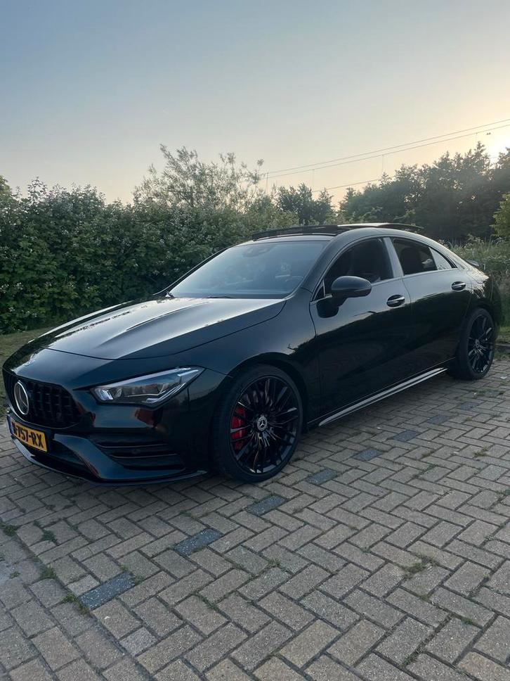 Mercedes-Benz CLA ‘220 Zwart!’ AMG 190pk 2019 Vol Opties!, Auto's, Mercedes-Benz, Particulier, CLA, 360° camera, Aangepast voor mindervaliden