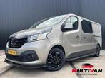 Renault Trafic 1.6 dCi 125pk L2H1 DC Luxe Black Edition | 2x, Auto's, Bestelauto's, Voorwielaandrijving, Gebruikt, 4 cilinders
