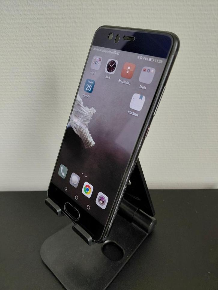 Huawei P10, VTR-L09, zwart met nieuwe hoes, Telecommunicatie, Mobiele telefoons | Samsung, Gebruikt, Zwart, Ophalen of Verzenden