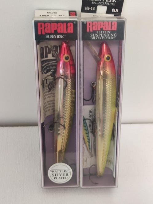 2 Rapala Husky jerk pluggen 14 cm. ( kunstaas ) Nieuw !, Watersport en Boten, Hengelsport | Roofvissen, Nieuw, Overige typen, Ophalen of Verzenden