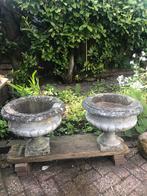 Set stenen Franse tuinvazen/ tuinvazen/stenen tuinvazen, Tuin en Terras, Tuinvazen, Ophalen of Verzenden, Gebruikt