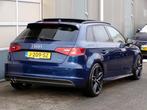 Audi A3 Sportback 2.0 TDI Ambition Pro Line S|Pano|LED|PDC, Auto's, Stof, Euro 6, 4 cilinders, Blauw