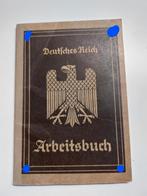 Deutsches Reich Arbeitsbuch, mooi ingevuld!, Verzamelen, Ophalen of Verzenden, Landmacht