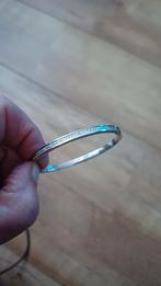 Zilveren  Slavenarmband gemerkt, Sieraden, Tassen en Uiterlijk, Armbanden, Ophalen of Verzenden, Zo goed als nieuw, Zilver, Zilver