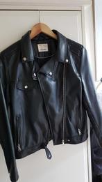 Zara Faux Leather Biker Jacket, Kleding | Dames, Jassen | Zomer, Zara, Maat 34 (XS) of kleiner, Ophalen of Verzenden, Zo goed als nieuw