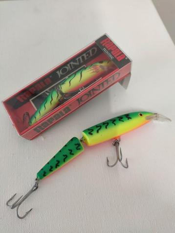 2 Rapala Fire Tiger jointed J-11 + J-13 pluggen ( kunstaas ) beschikbaar voor biedingen