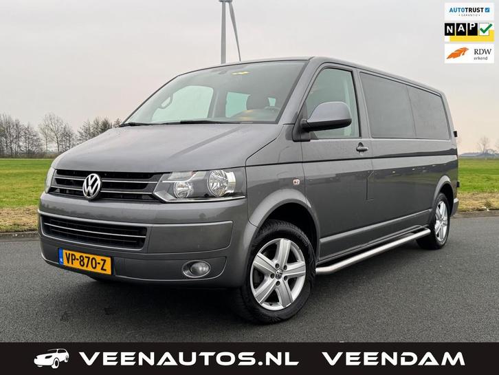 Volkswagen Transporter 2.0 TDI L2H1 DC Comfortline DSG, Auto's, Bestelauto's, Bedrijf, Te koop, ABS, Airbags, Airconditioning