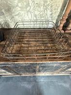 Stoere sobere oude draadmand, Antiek en Kunst, Ophalen of Verzenden