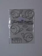 Clear stamps stempels kerst en vogels NIEUW, Hobby en Vrije tijd, Stempelen, Ophalen of Verzenden, Nieuw, Clearstamp