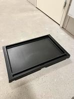 IKEA KLIPSK bed tray dienblad zwart – set van 2, Huis en Inrichting, Ophalen of Verzenden, Zo goed als nieuw, Rechthoekig, Kunststof