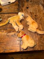 50/60er jaren Steiff aapje , hondje en kangoeroe met baby, Antiek en Kunst, Antiek | Speelgoed, Ophalen of Verzenden