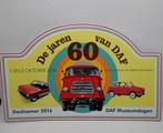 Rallyplaat De jaren '60 van DAF - DAF Museumdagen 2016, Verzenden, Zo goed als nieuw, Auto's