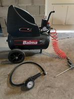 Compressor op wielen, Doe-het-zelf en Verbouw, Compressors, Ophalen, Gebruikt, 6 tot 10 bar, 25 tot 100 liter
