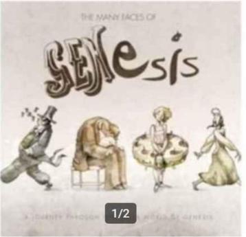 3-Cd Genesis - Many Faces Of (Steve Hackett,John Wetton) $ beschikbaar voor biedingen