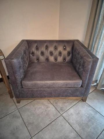 Grijze Riviera maison loveseat beschikbaar voor biedingen