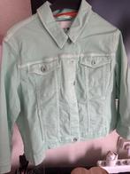 Lichtgroene spijkerjas - perfect voor de lente!, Maat 46/48 (XL) of groter, Ophalen of Verzenden, Zo goed als nieuw, Jasje