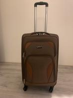 Reiskoffer met Wieltjes, Overige materialen, 50 tot 60 cm, Slot, Ophalen of Verzenden