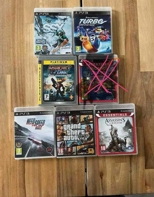 Diverse PS3 PlayStation 3 games te koop, Spelcomputers en Games, Games | Sony PlayStation 3, Zo goed als nieuw, 1 speler, Verzenden