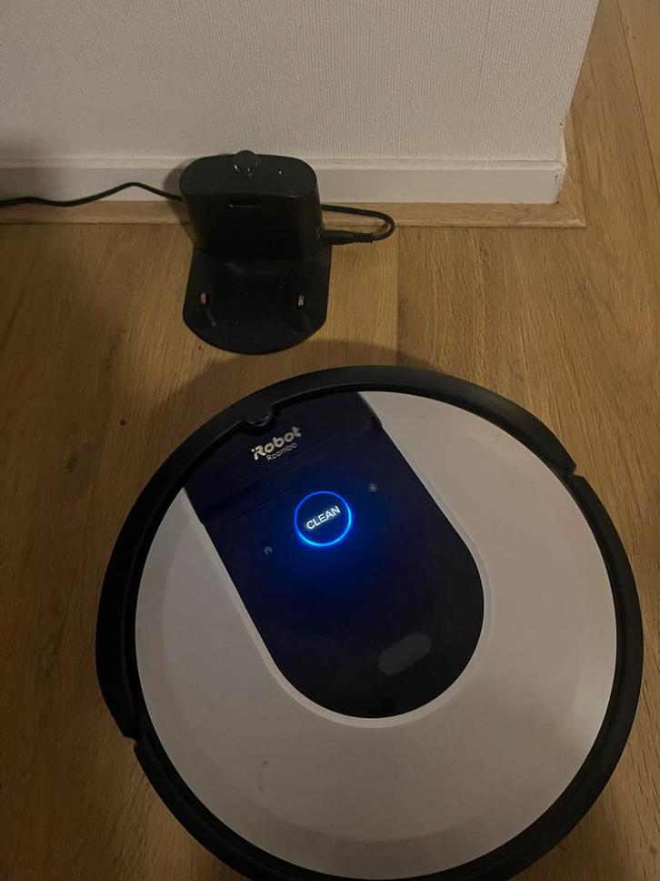 iRobot Roomba i7 - Goed Onderhouden, Compleet!, Witgoed en Apparatuur, Stofzuigers, Gebruikt, Robotstofzuiger, Reservoir, Ophalen