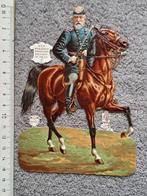 Antiek Poezieplaatje 3 Paarden, Verzamelen, Ophalen of Verzenden, Gebruikt, Paard, Overige typen