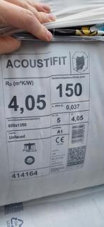 Acoustifit Glaswol Isolatie - Nieuw in verpakking, Ophalen, Nieuw, 15 m² of meer, Glaswol