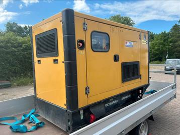 Caterpillar perkins 65 kVA weinig uur aggregaat generatorset beschikbaar voor biedingen