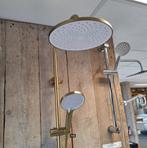 Opbouw doucheset met opzetplankje Tormi goud, Ophalen of Verzenden, Nieuw
