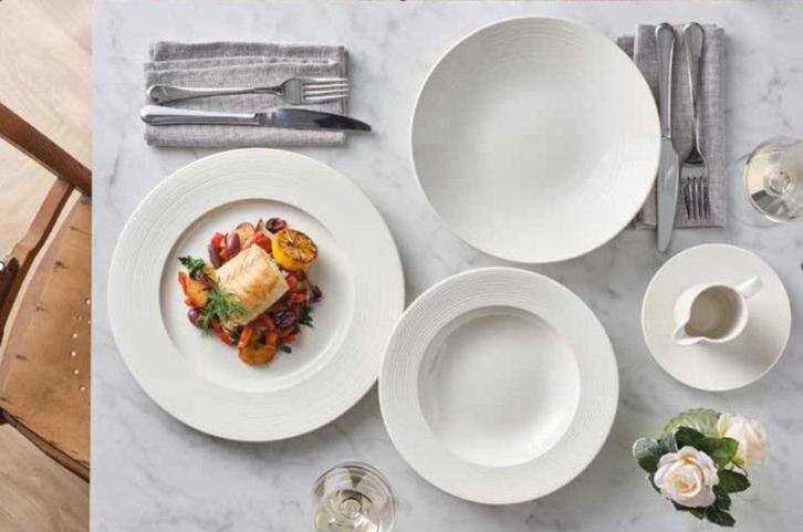 Steelite folio servies, diverse borden, Huis en Inrichting, Keuken | Servies, Nieuw, Bord(en), Overige stijlen, Keramiek, Ophalen of Verzenden