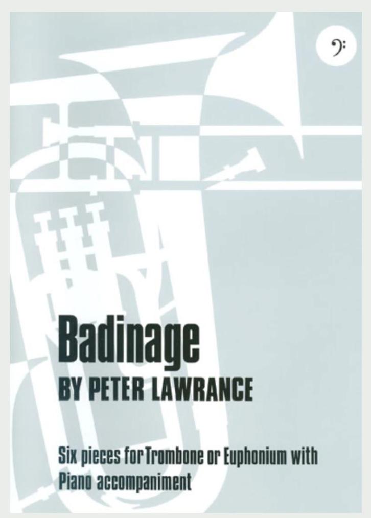 Badinage trombone bass clef, Muziek en Instrumenten, Bladmuziek, Nieuw, Artiest of Componist, Piano, Trombone, Ophalen of Verzenden