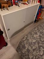 Kast ikea wit/grijs, Ophalen, Zo goed als nieuw