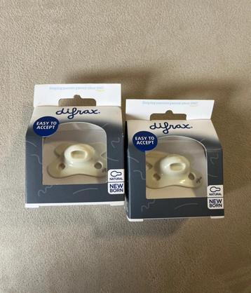 Difrax Newborn Speentjes (2x) 0-6 mnd - Nieuw beschikbaar voor biedingen