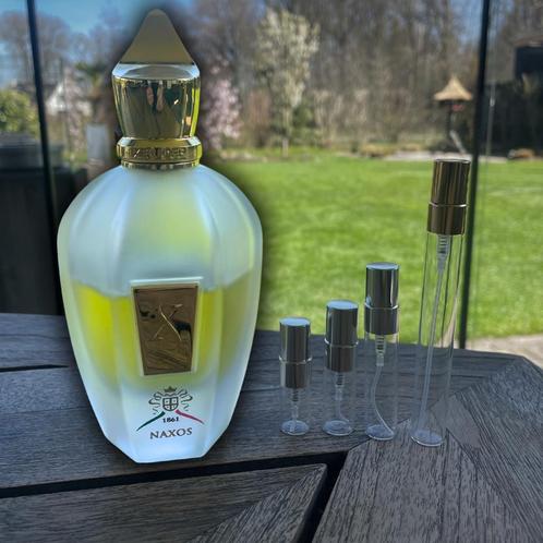 Xerjoff Naxos Sample / Tester / Decant, Sieraden, Tassen en Uiterlijk, Uiterlijk | Parfum, Nieuw, Ophalen of Verzenden