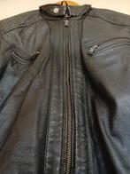 Zacht Leren, lederen leder biker jack / jas mt 56 xxl 2xl, Kleding | Heren, Jassen | Zomer, Ophalen of Verzenden, Zo goed als nieuw