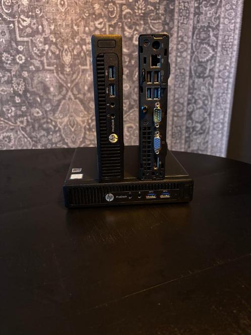 hp mini 17x17cm i3 6100/DDR4/128gb SSD windows 10/11, Computers en Software, Desktop Pc's, Zo goed als nieuw, 3 tot 4 Ghz, SSD