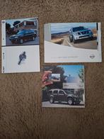 3x autofolder Nissan Pathfinder, Verzenden, Zo goed als nieuw, Nissan