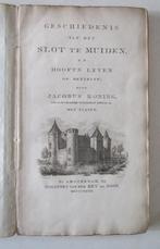 boek Geschiedenis Slot  te Muiden, Verzenden, 19e eeuw, Gelezen