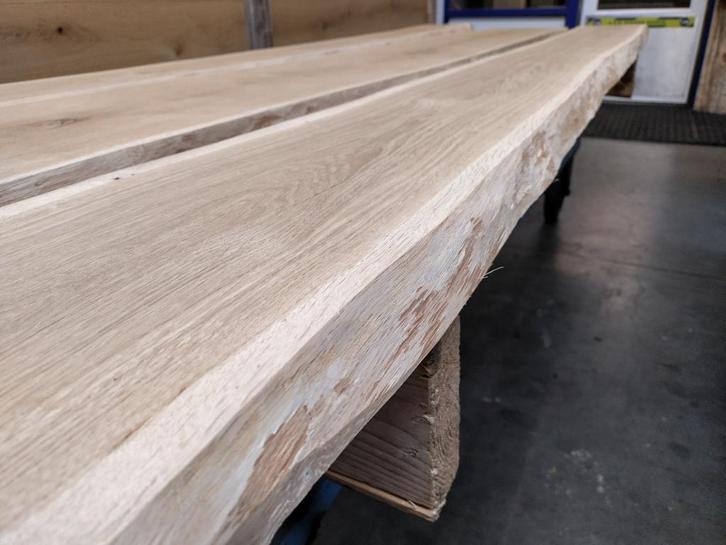 Eiken schaaldelen meubel droog 33mm dik Div breedte, Doe-het-zelf en Verbouw, Hout en Planken