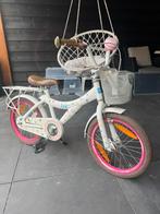 Kinderfiets 16” meisjes, Ophalen of Verzenden, Gebruikt, 16 tot 20 inch, Zijwieltjes