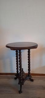 Antieke Bijzettafel/ wijntafeltje, Ophalen of Verzenden