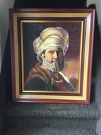 Olieverfschilderij op doek Rembrandt van Rijn, Ophalen