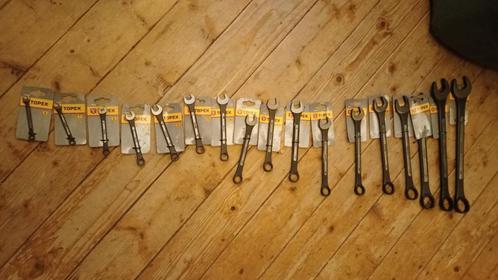 17-delige steeksleutel / ringsleutel set maat 6 t/m 32, Doe-het-zelf en Verbouw, Gereedschap | Handgereedschap, Zo goed als nieuw
