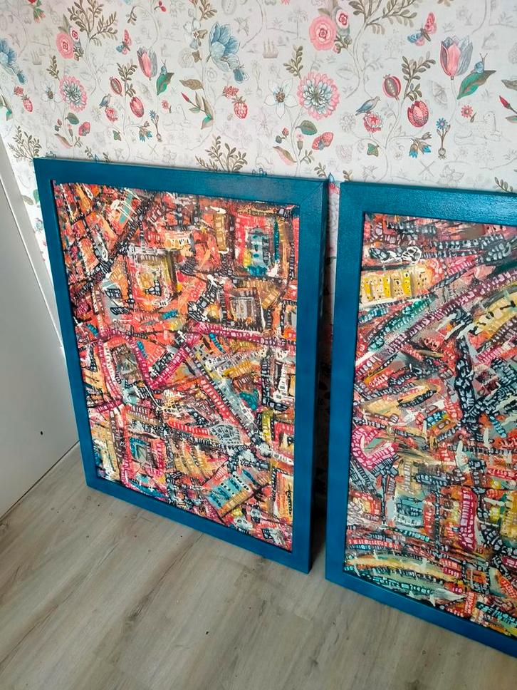 Kunstwerk te koop, Hobby en Vrije tijd, Tekenen, Zo goed als nieuw, Overige typen, Ophalen of Verzenden