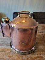 Antiek koperen Obeservator scheepskompas, Ophalen of Verzenden, Koper